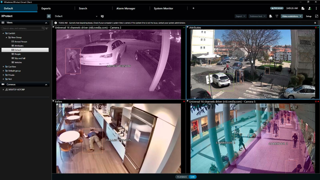 Advanced CCTV Monitoring System
